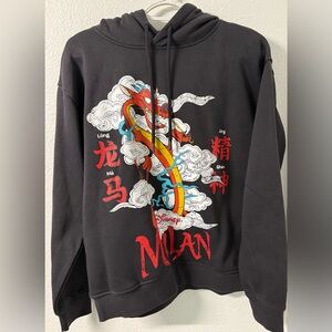 Disney Black and Red Graphic Sweatshirt